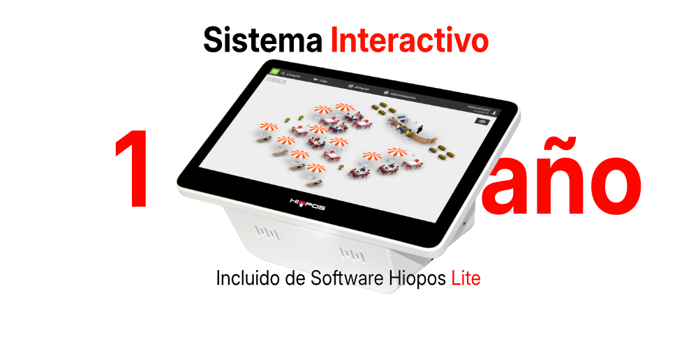 Hiopos GO - 1 año de licencia incluida