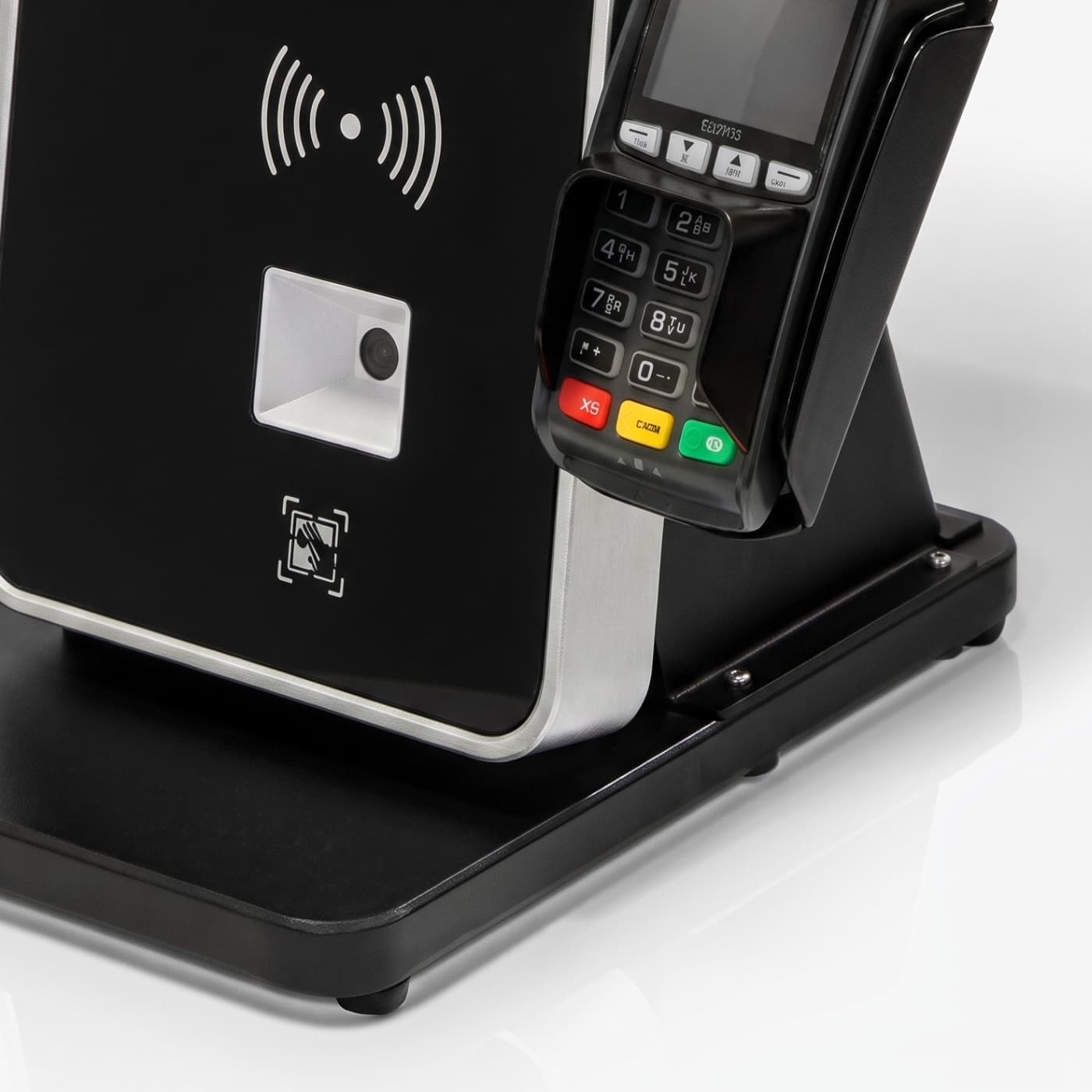 Lector RFID/NFC y escáner de códigos de barras y QR