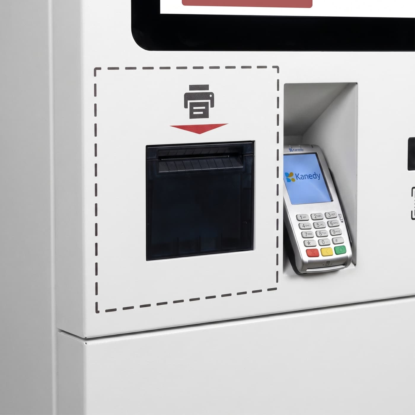 Impresora térmica integrada con auto cutter