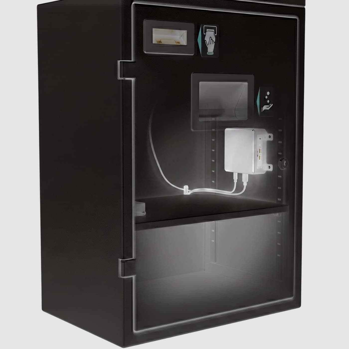 MiniPC interno dedicado para el efectivo